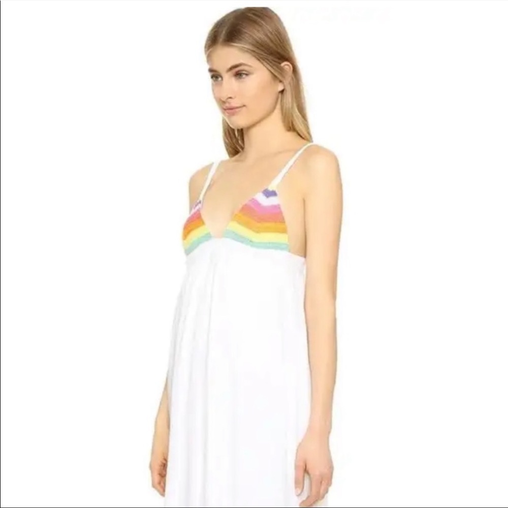 Mara Hoffman rainbow maxi dress sz small